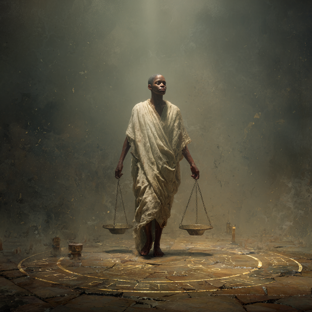 Courtless One Shadow in Service, Liturgical Memory Keeper, Earth Star Chakra