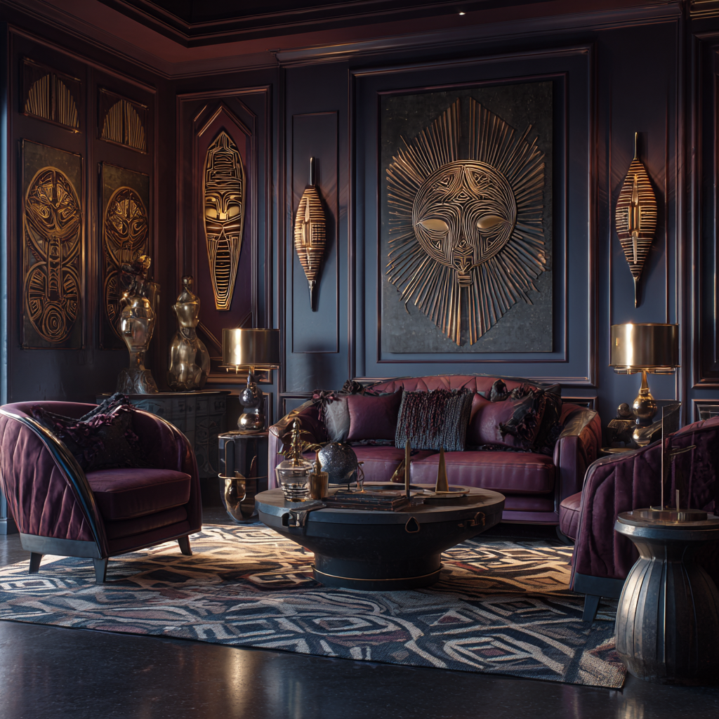 Deep Indigo-Red · Midnight Bronze · Iron Violet