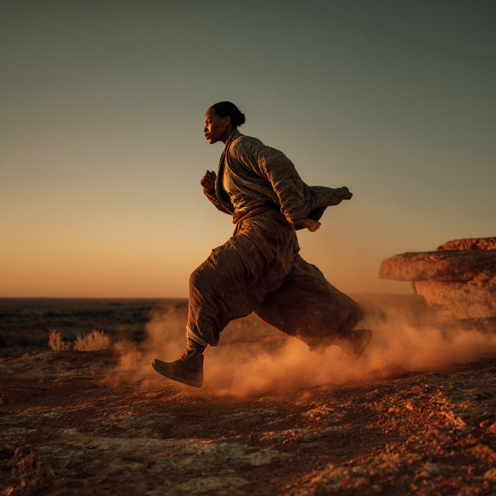 Runner Shadow in Service, The Earth Walker Gate, Root Chakra