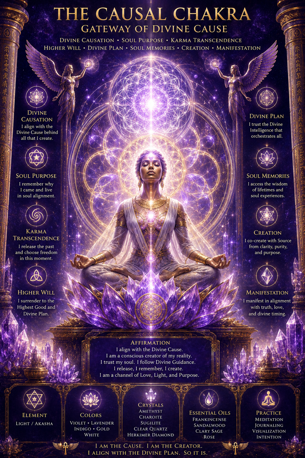 Causal Chakra Healing: Where I Hold the Pattern of Truth