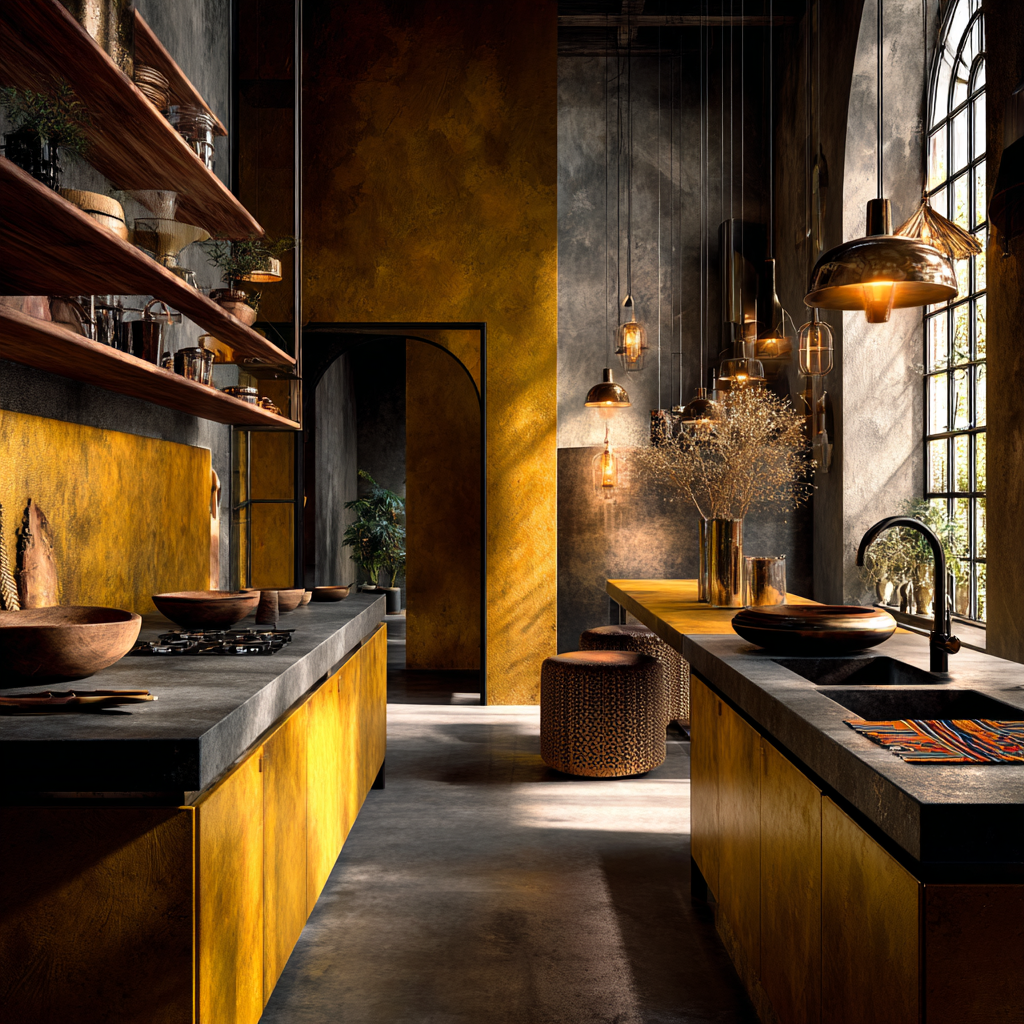 Deep Golden Yellow - Structured Amber - Disciplined Bronze