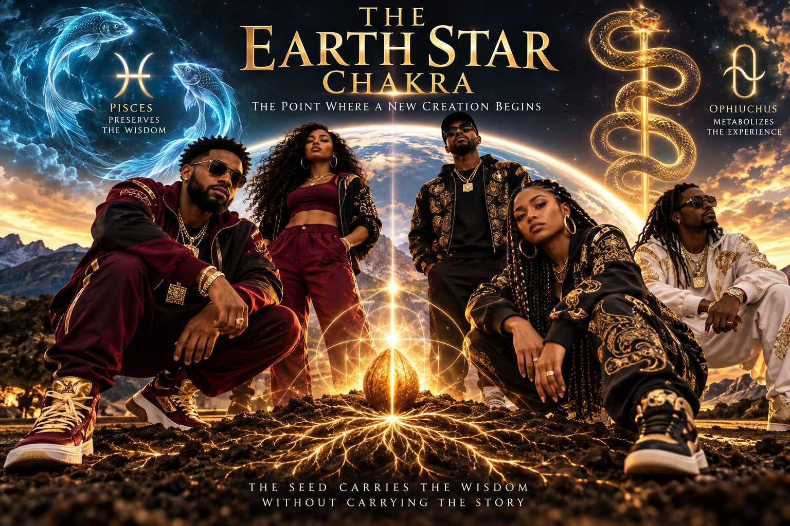 The Earth Star Chakra: The Point Where a New Creation Begins