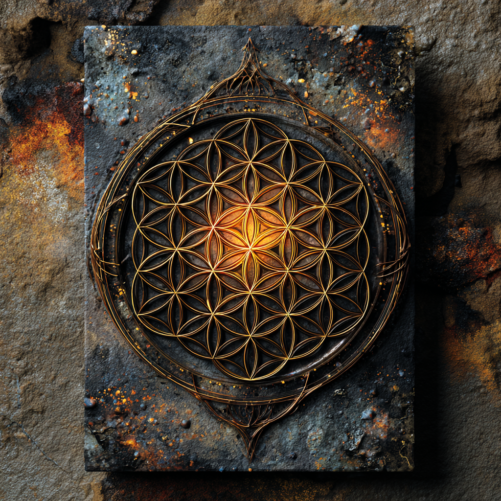 Earth Star Chakra Oracle Card