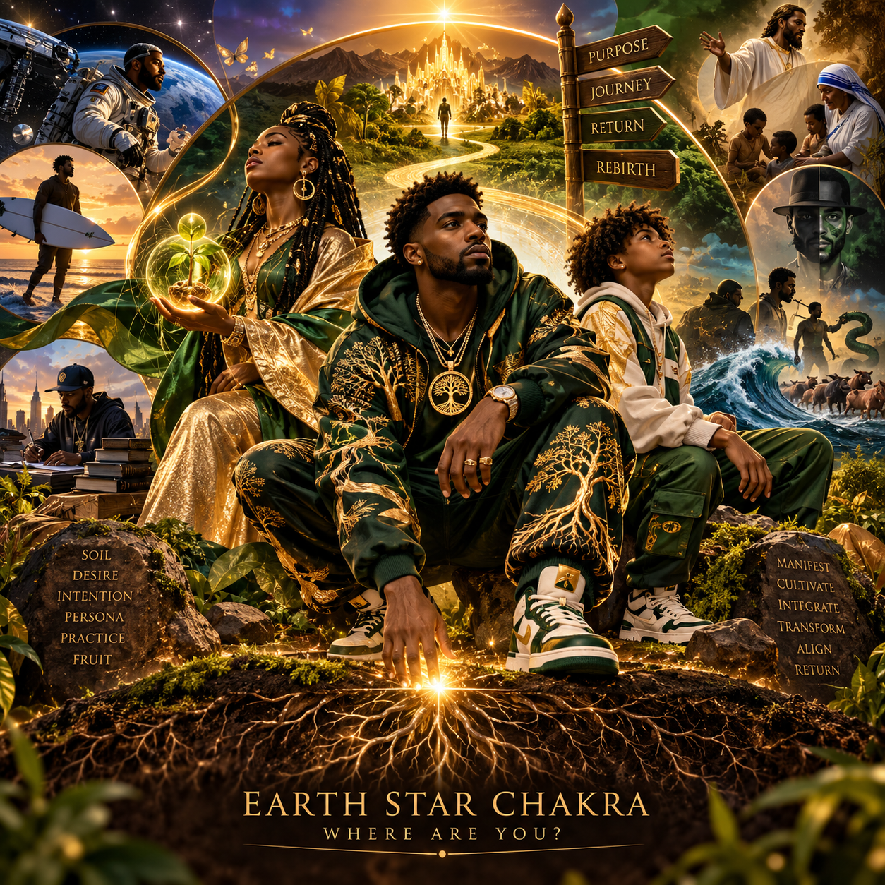Earth Star Chakra: Where Are You?