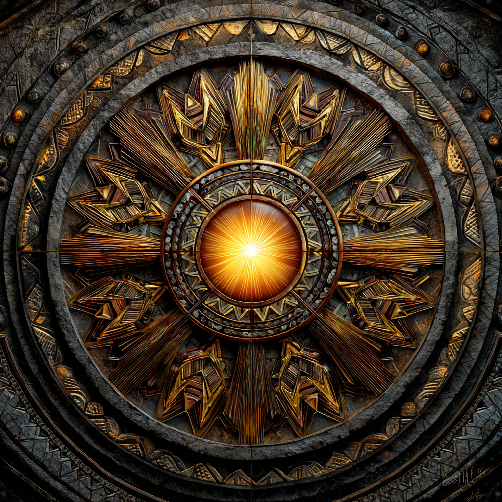 Energy Thief Shadow in Service in Sacred Geometry Symbolism