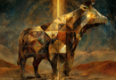 Golden Calf in the Wilderness through Navel Chakra colors
