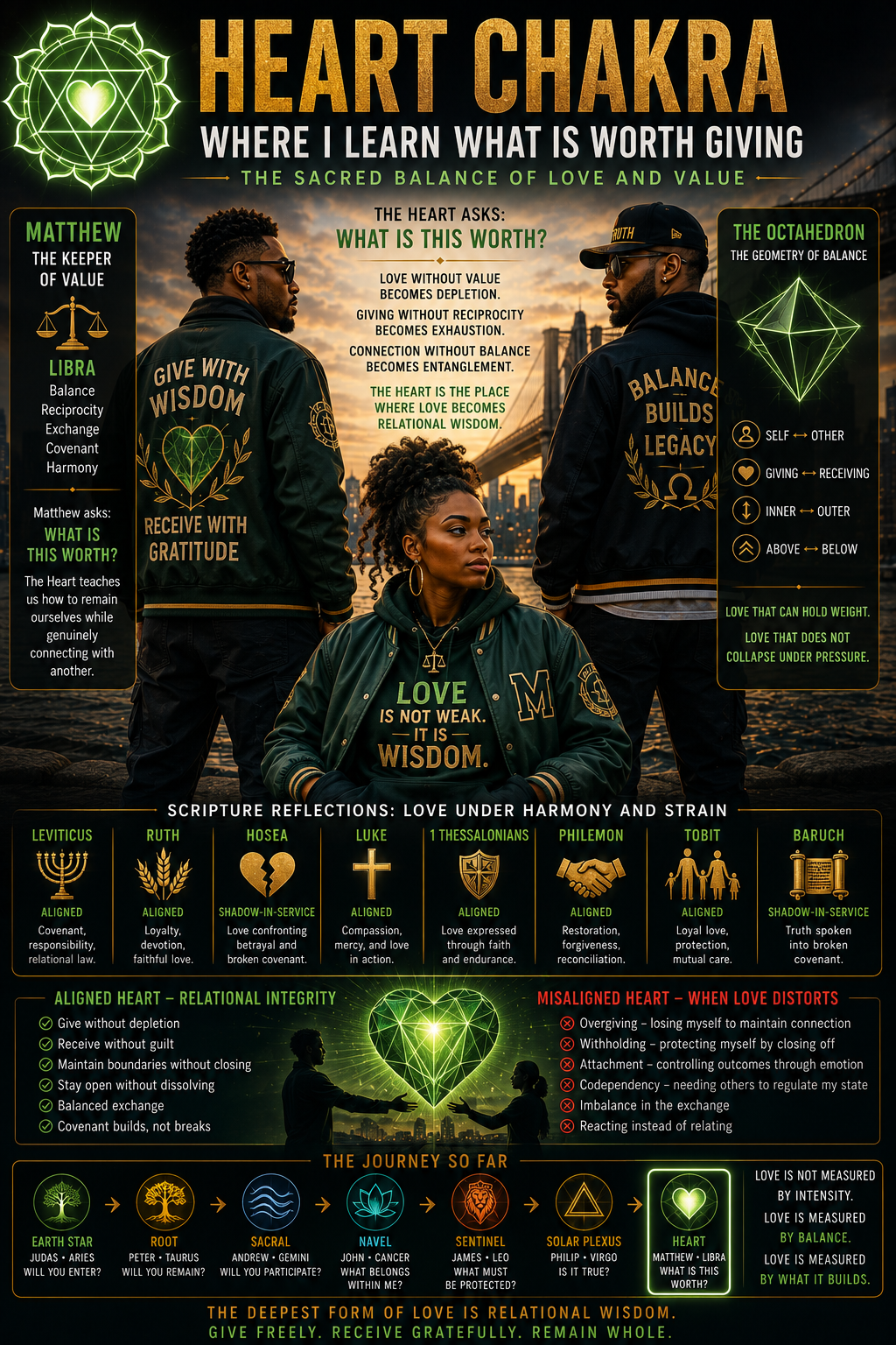 Heart Chakra: Where I Learn What Is Worth Giving