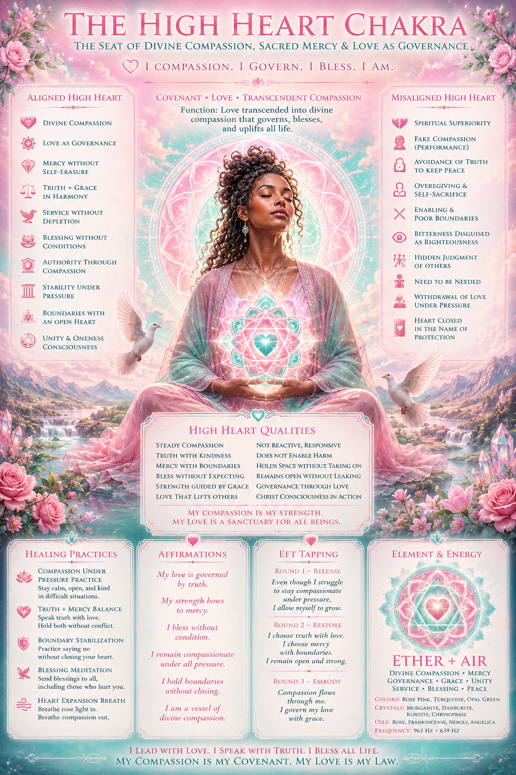 High Heart Chakra: Where I Govern Love, Not Just Feel It