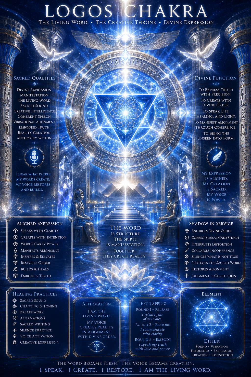 Logos Chakra Healing — Where I Become the Living Word