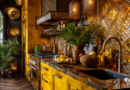 Luminous Golden Yellow - Disciplined Amber - Focused Bronze Chromotherapy Kitchen