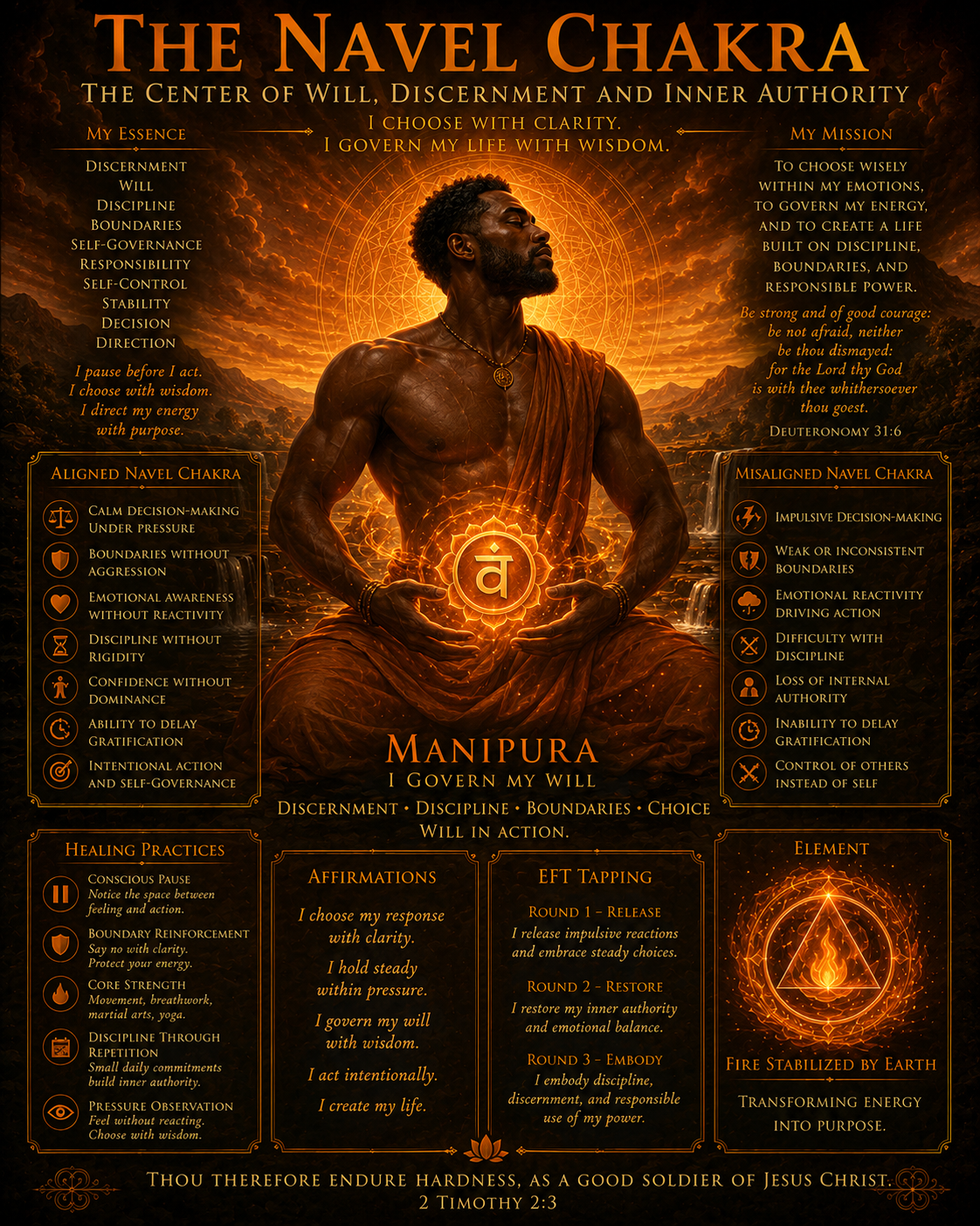 Navel Chakra Healing: Where I Learn to Govern and Choose