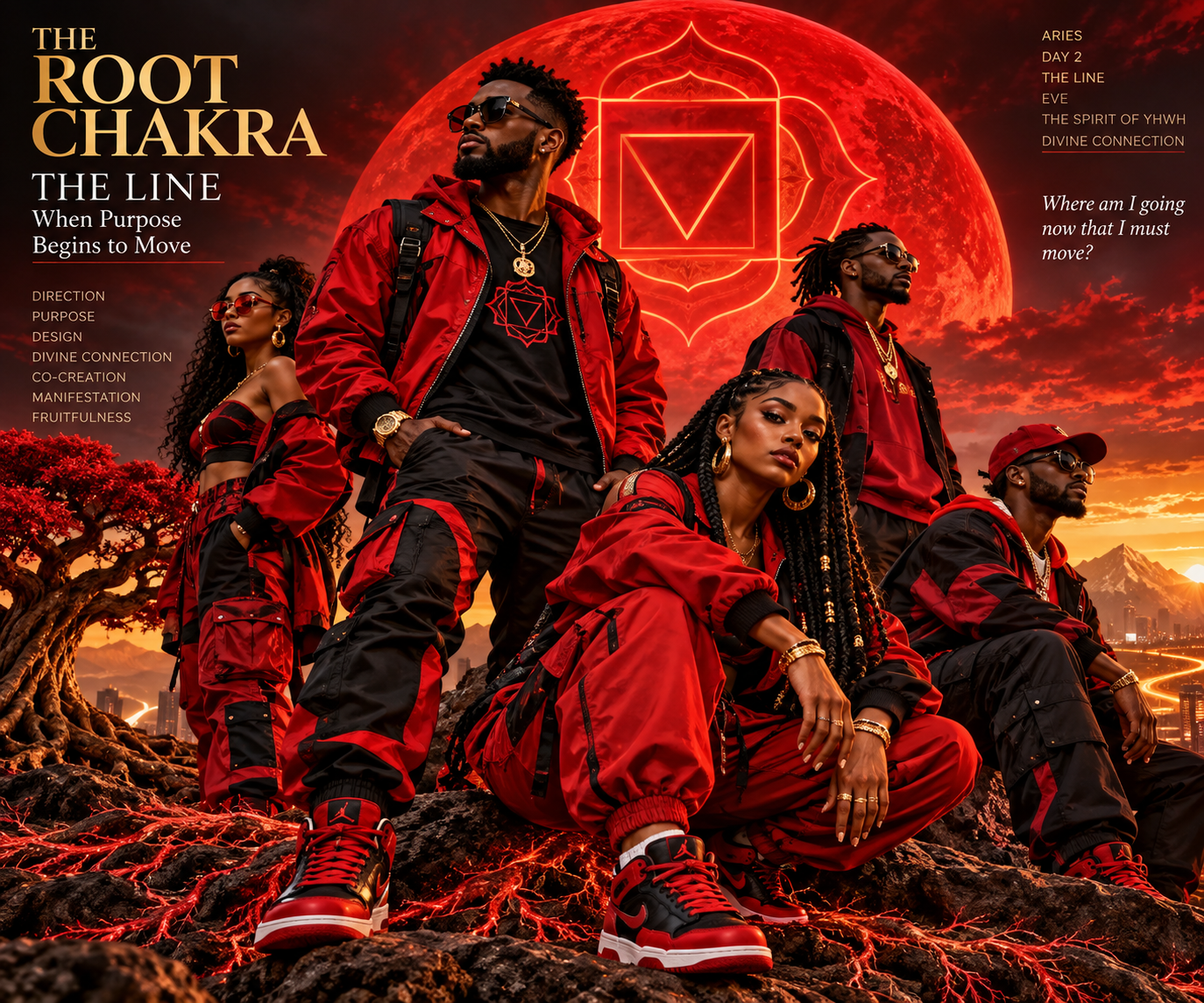 The Root Chakra: The Line — When Purpose Begins to Move