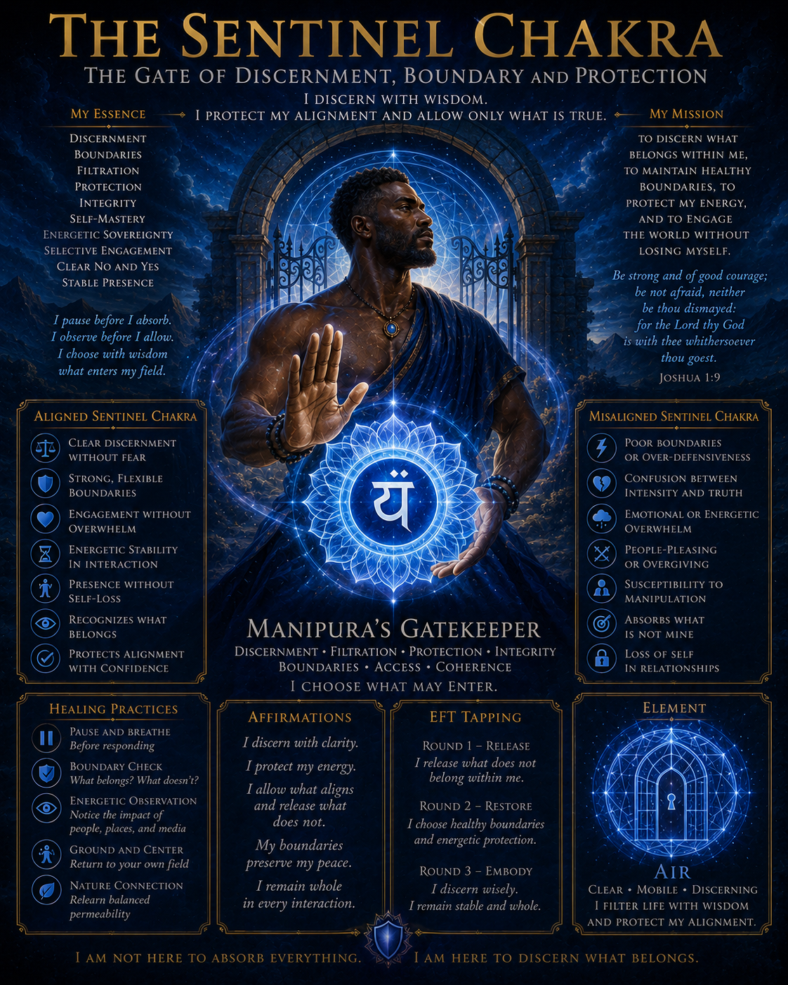 Sentinel Chakra Healing: Where I Learn What May Enter