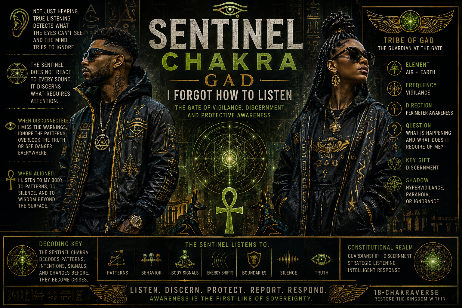 Sentinel Chakra: Gad — I Forgot How to Listen