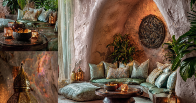 Soft Rose-White · Opalescent Green