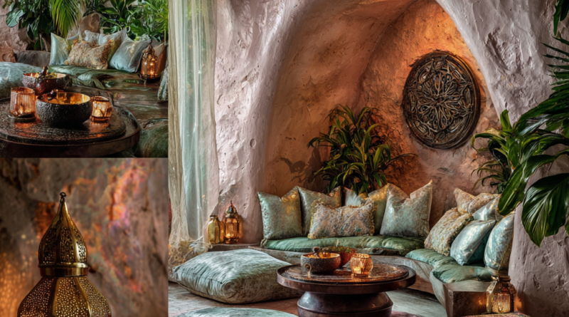 Soft Rose-White · Opalescent Green