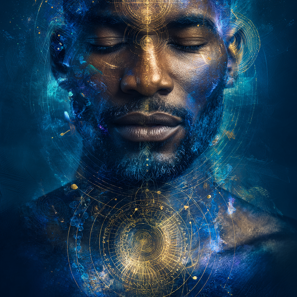 Thaddaeus African sacred geometry art