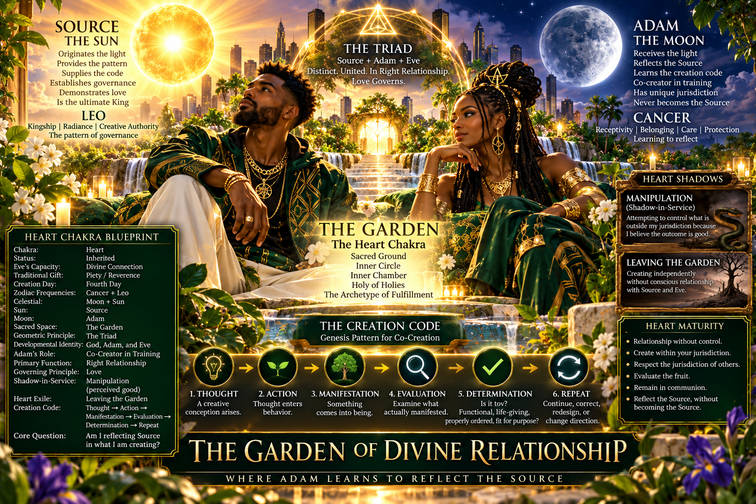 Heart Chakra: The Garden of Divine Relationship