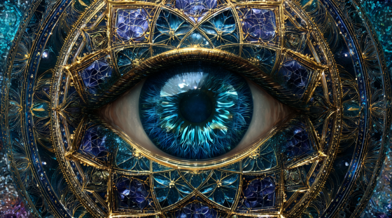 Third Eye Chakra called "The Wheel of Vision."