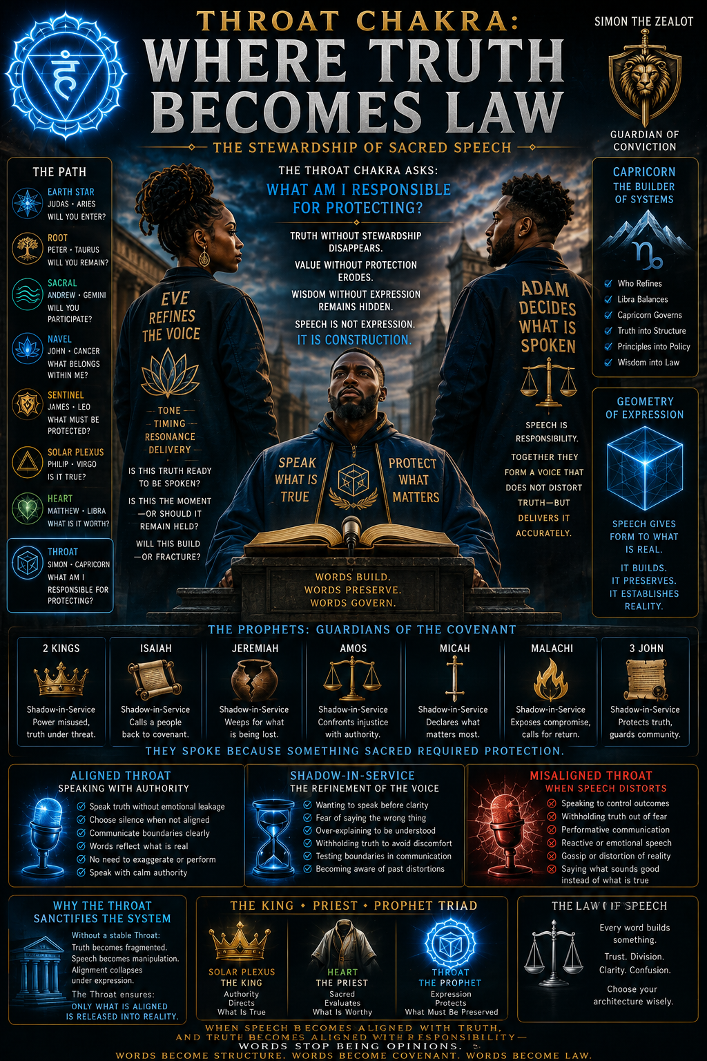 Throat Chakra: Where Truth Becomes Law