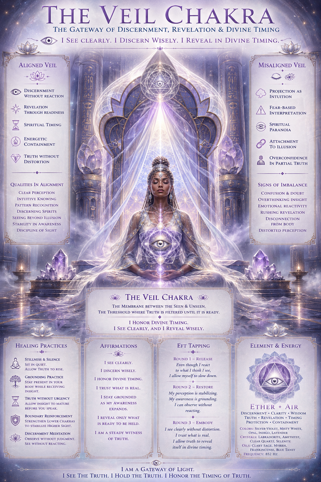 Veil Chakra Healing: Where I See What Is Real