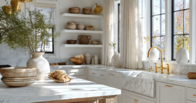 African Modern Farmhouse kitchen
