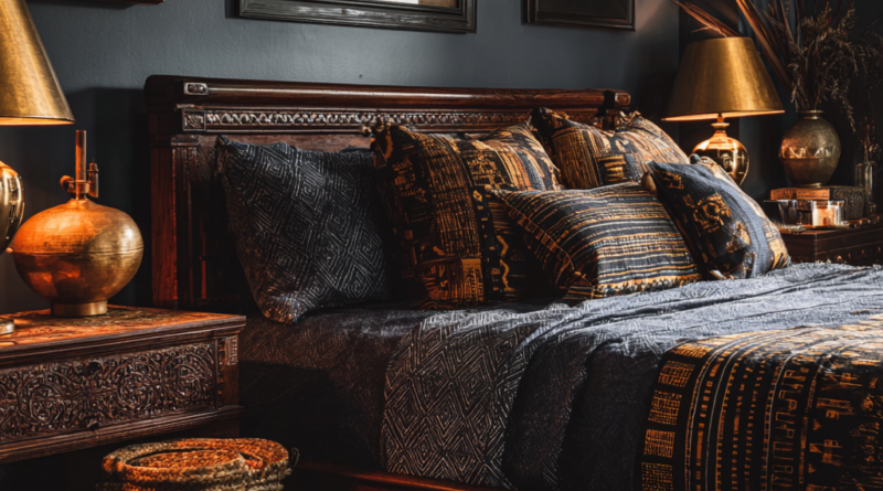 Burnished Gold with Deep Indigo Undertone Chromotherapy