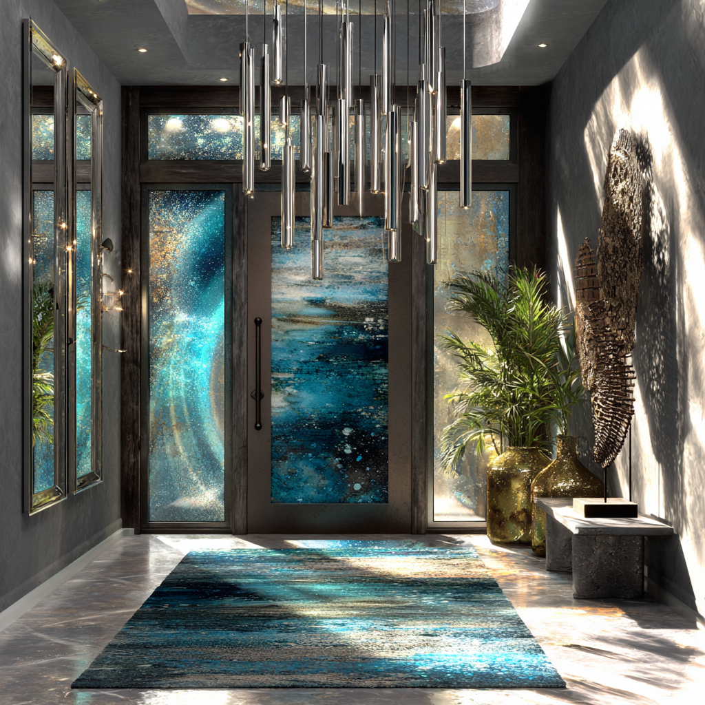 Celestial Blue • Soft Silver • Luminous Sky Chromotherapy