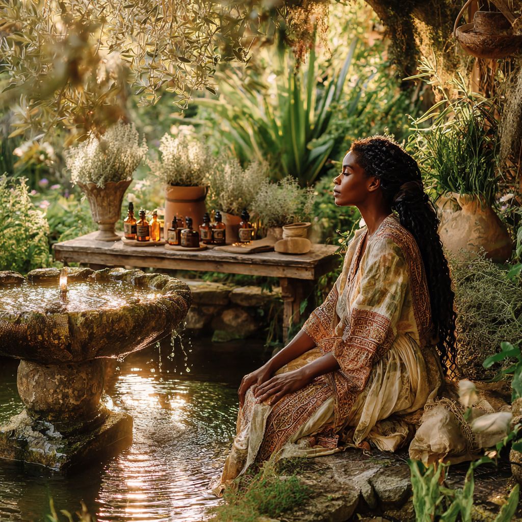 Clary Sage, Frankincense, Rosemary, & Mugwort for Chakra Healing