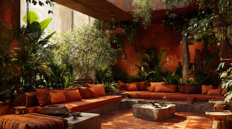 Deep Orange • Coral • Warm Amber chromotherapy