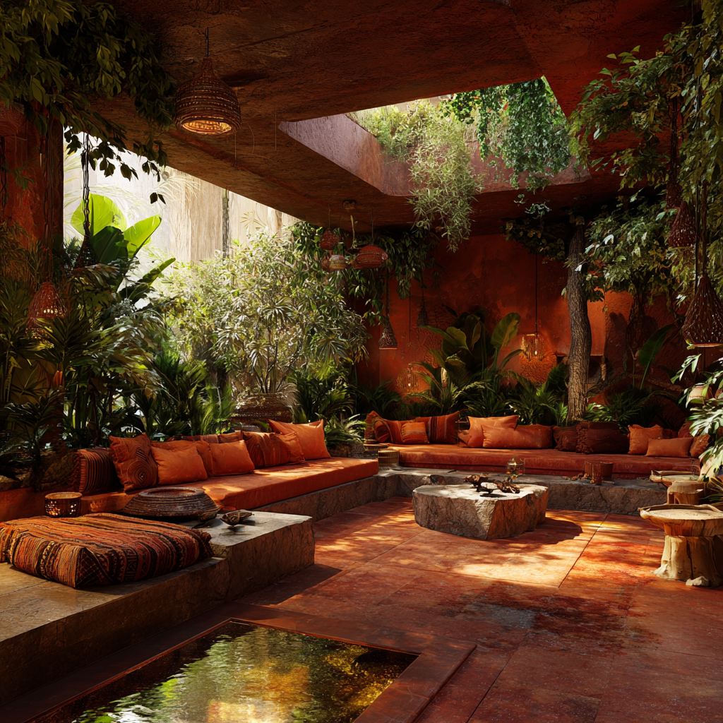 Deep Orange – Coral – Warm Amber Chromotherapy