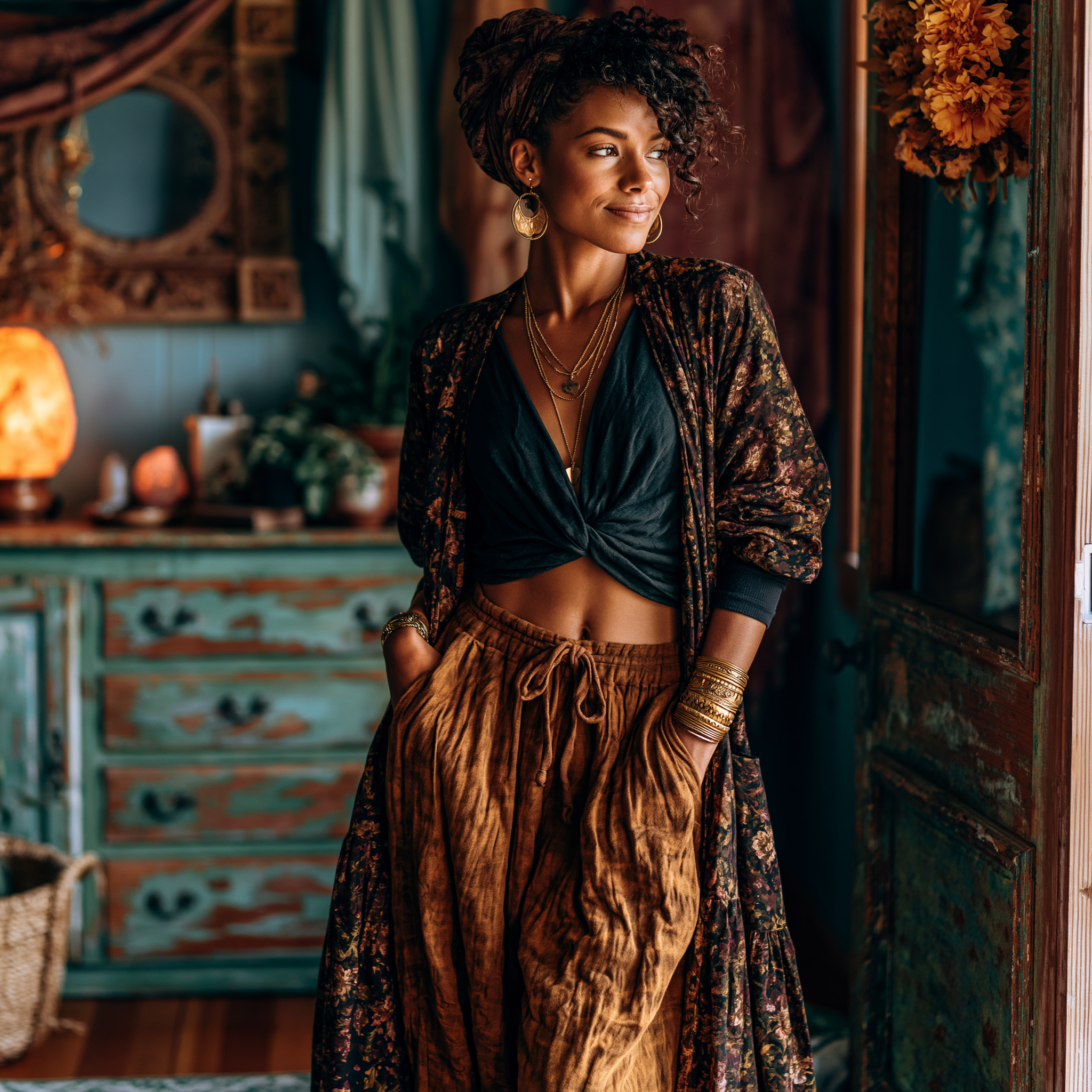 Earth Star Chakra Boho Fashion