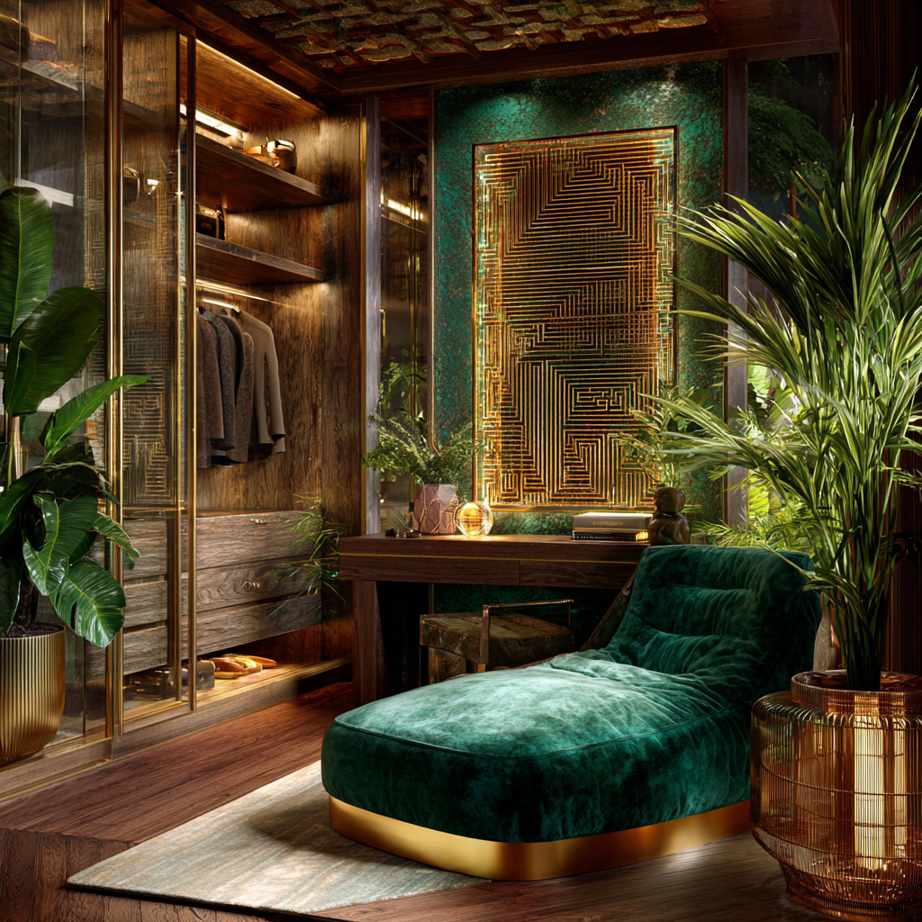 Emerald Green • Soft Gold • Rose Light Chromotherapy