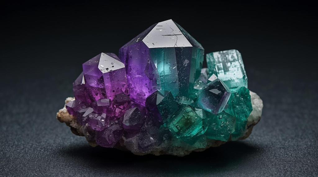 Fluorite crystal