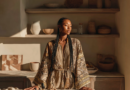 Ginger essential oil in African kitchen