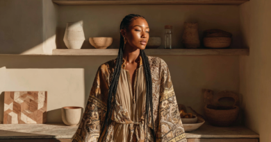 Ginger essential oil in African kitchen