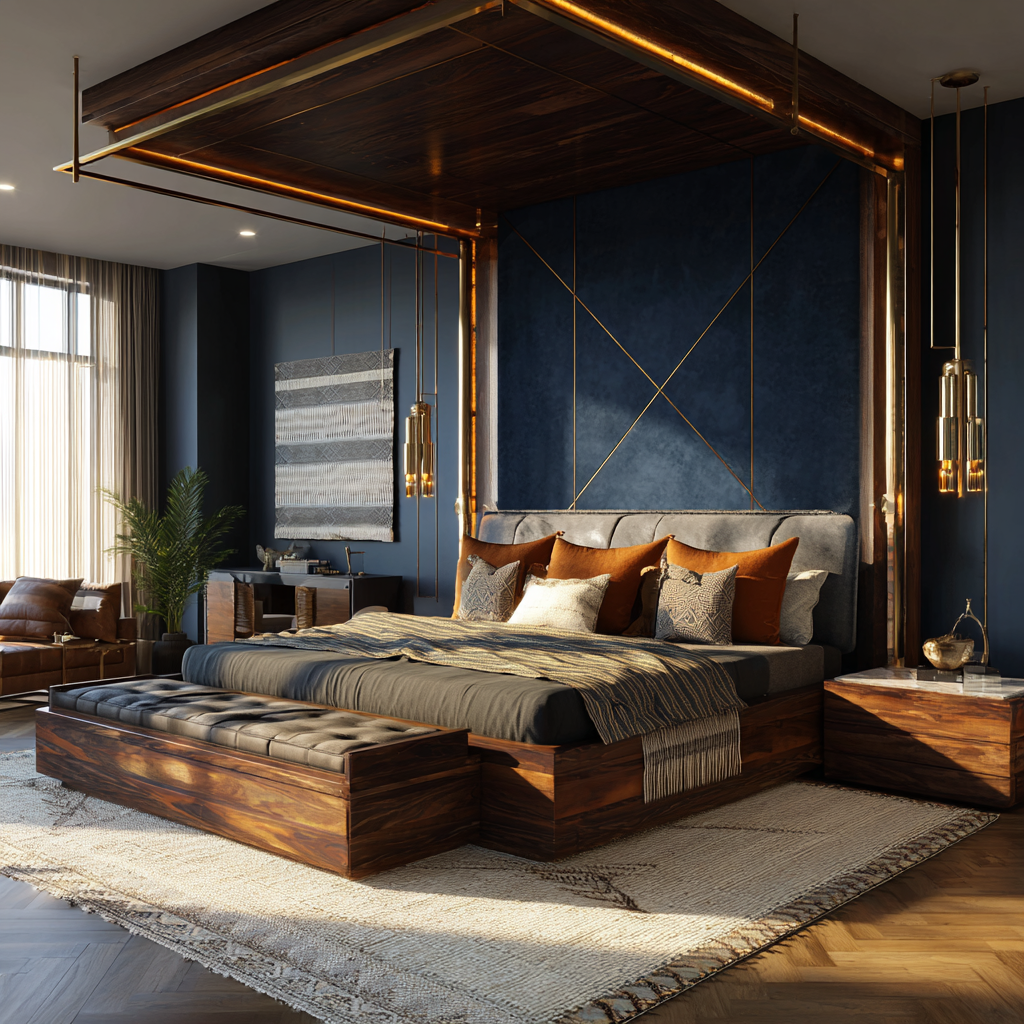 Golden Amber • Bronze • Deep Protective Blue Chromotherapy