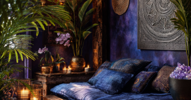 Indigo, Violet-Blue & Deep Sapphire Chromotherapy