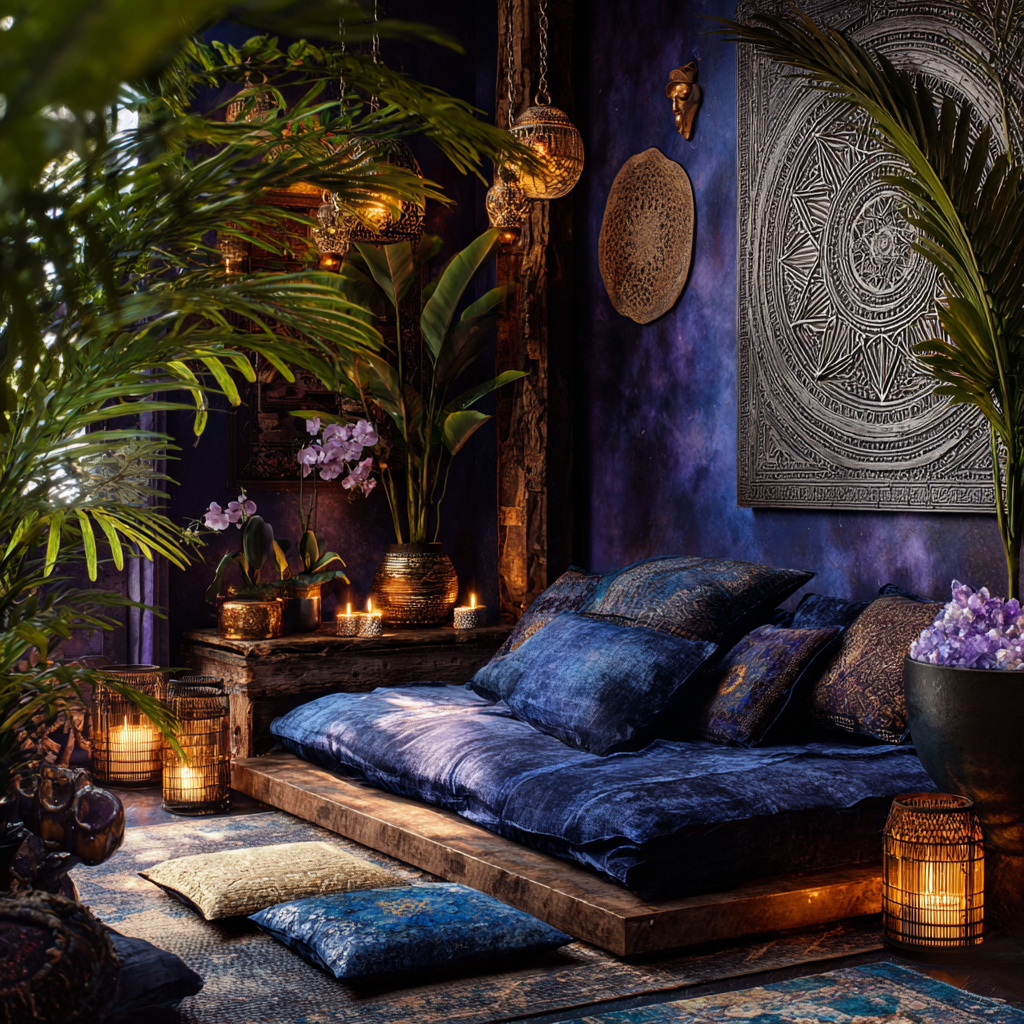 Indigo, Violet-Blue & Deep Sapphire Chromotherapy