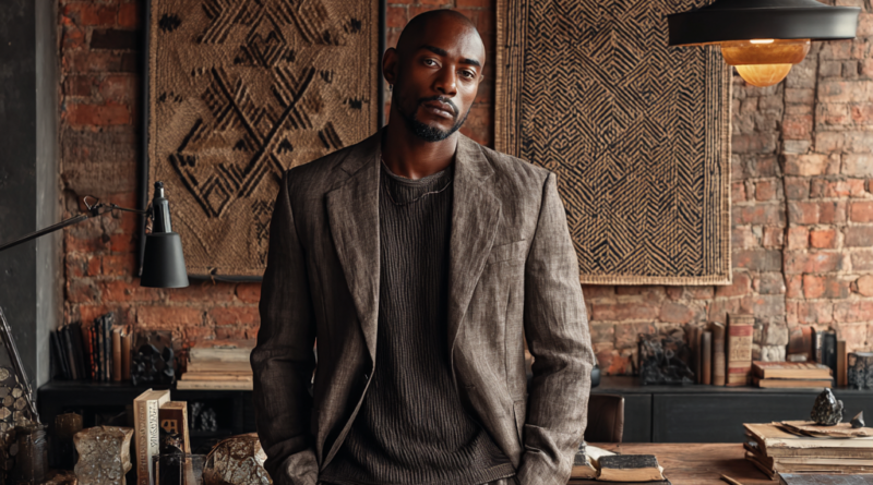 Men's Boho Fashion through Earth Star