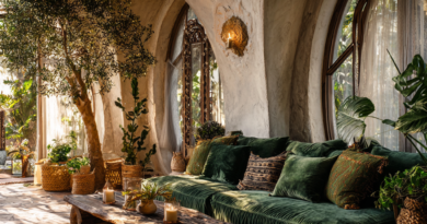 Rose White & Soft Emerald Green Chromotherapy