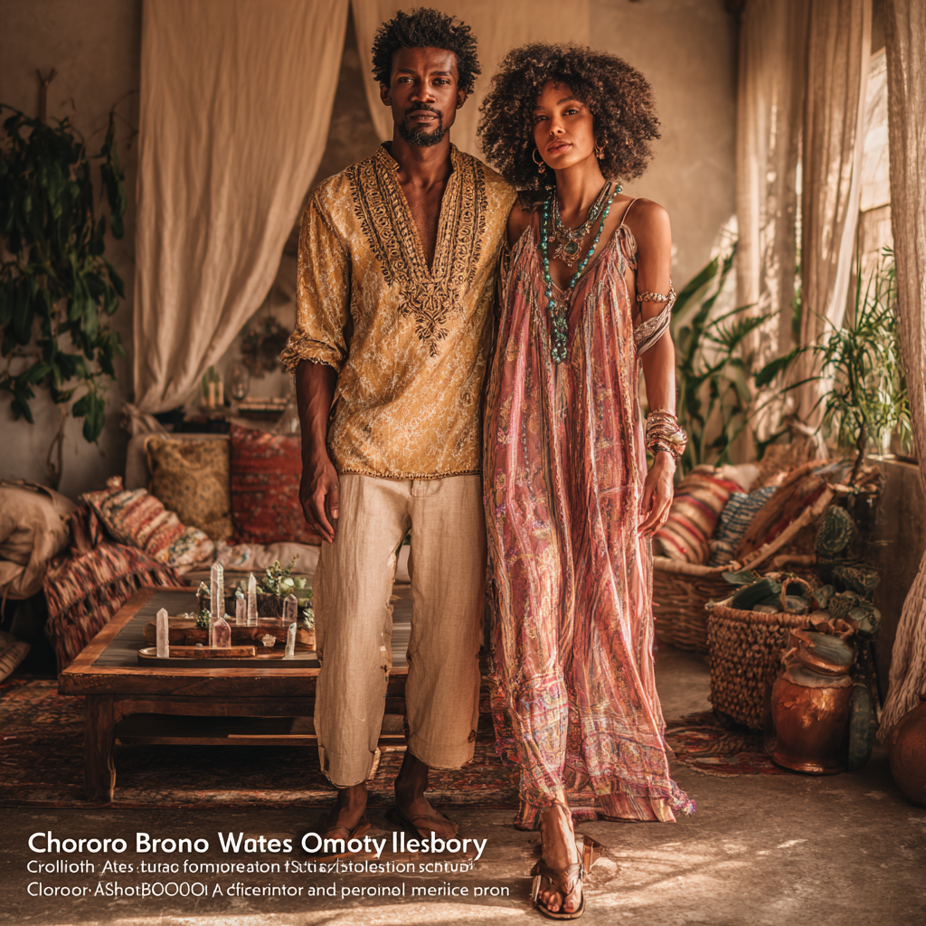 boho fashion and chromotherapy