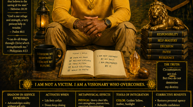 victim of circumstance shadow in service, solar plexus chakra