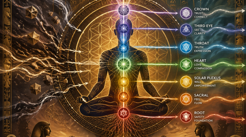 Sacred journey of energy alignment