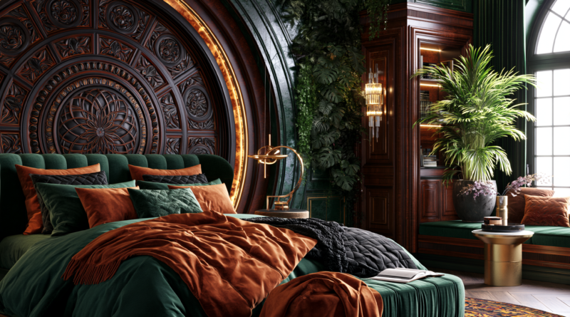 Dark Green – Black – Rust