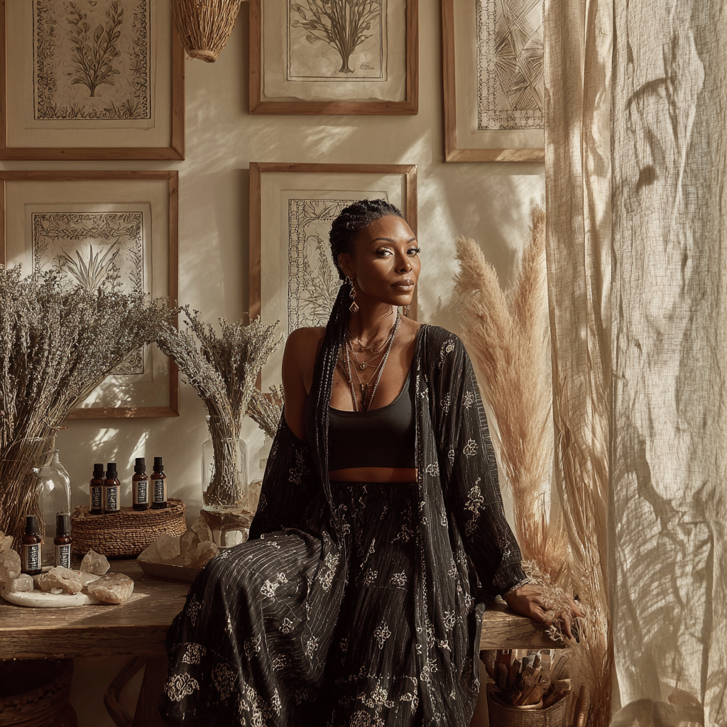 Dried Clary Sage Petals For Chakra Healing