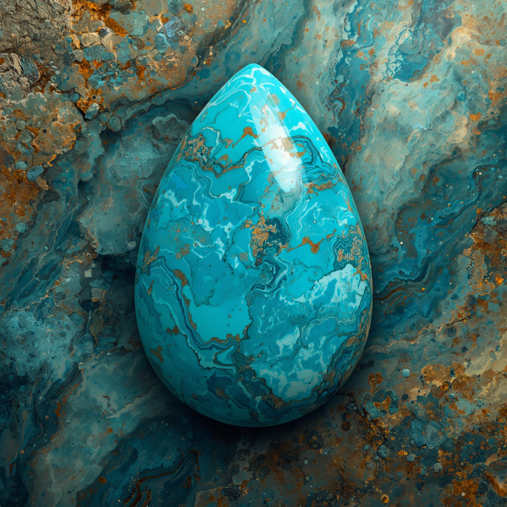Larimar Gemstone