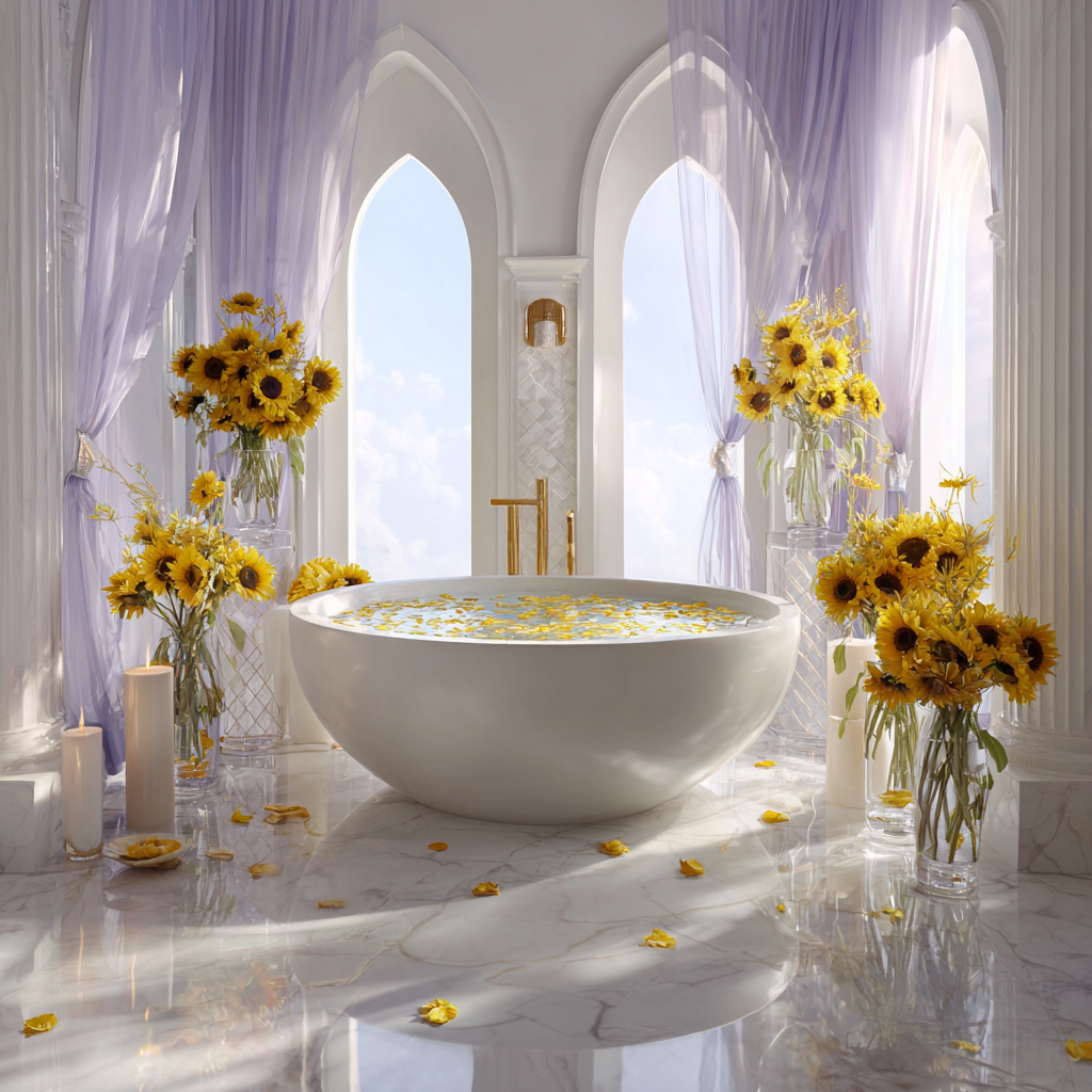 Sunflower Petals For Chakra Healing