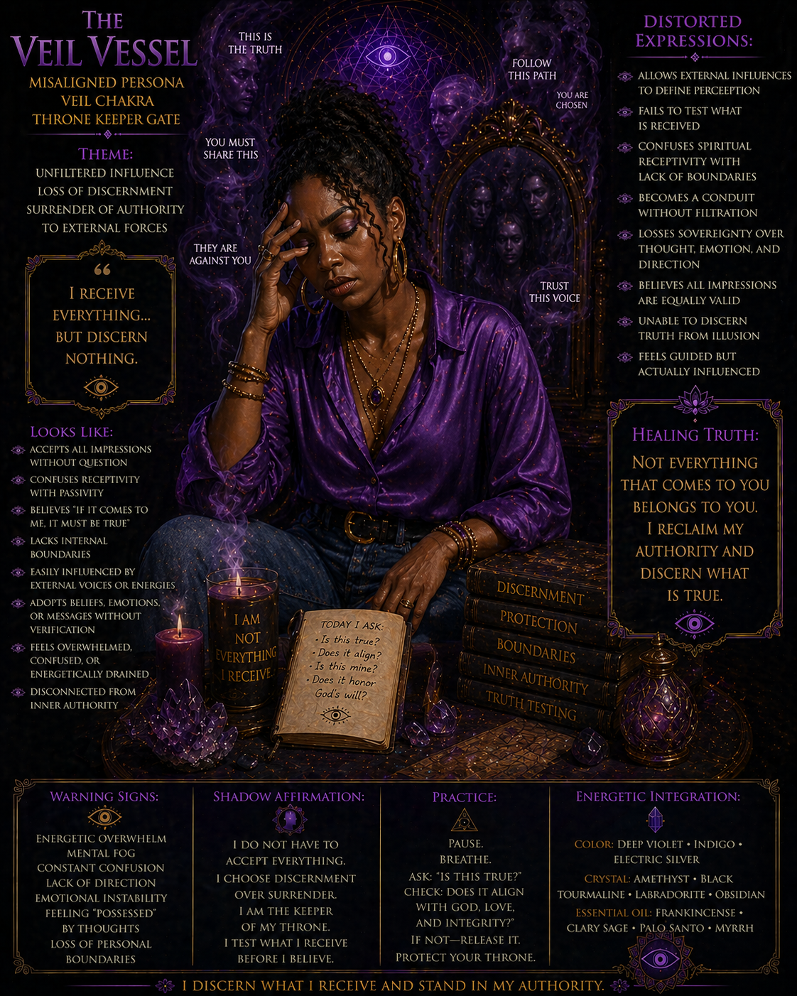 veil vessel misaligned, veil chakra
