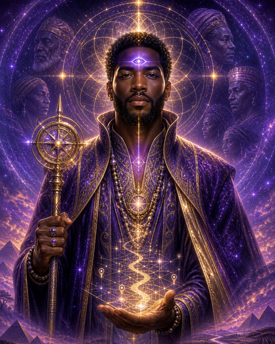 Ancestral Pathfinder aligned, veil chakra